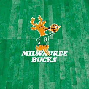 NBA Milwaukee Bucks Hardwood Classics Xbox 360 (Includes HDD) Skin